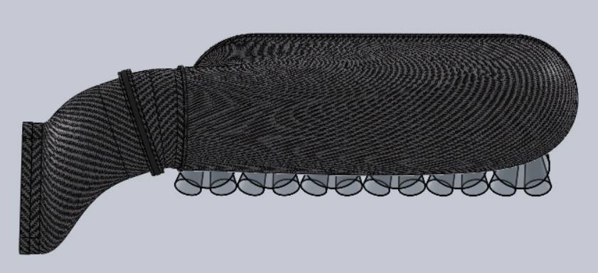 CAD plenum bespoke design