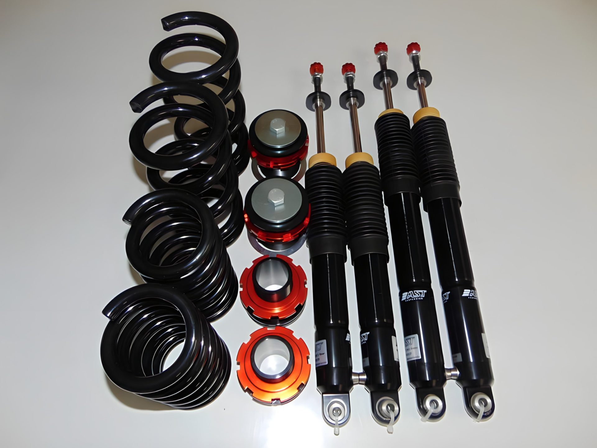 Mercedes W202/W208 inc C36/C43/C55/CLK55 AMG AST and Moton Height and Damping Adjustable Suspension Performance kits and components for road and track.