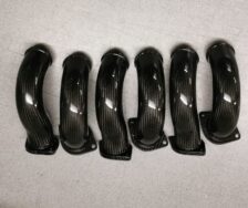 alfa and fiat intake pipes carbon fibre set of 6